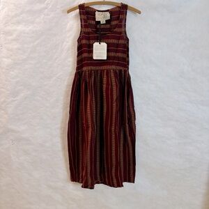 Ace & Jig Soriee Dress Garnet XXS